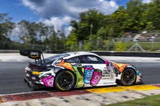 #32 Porsche 911 GT3-R of Kyle Washington and Tom Sargent, GMG Racing, GT World Challenge America, Pro-Am, FANATEC GT World Challenge America Powered by AWS, Road America, Elkhart Lake, WI August 16 - 18 2024.
 | Fabian Lagunas / SRO      
