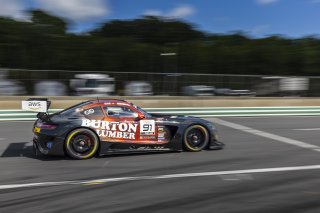 #91 Mercedes-AMG GT3 of Jeff Burton and Philip Ellis, Regulator Racing, GT World Challenge America, Pro-Am, SRO America, FANATEC GT World Challenge America Powered by AWS, Road America, Elkhart Lake, WI August 16 - 18 2024.
 | Fabian Lagunas / SRO      