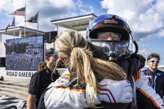 #163 Ferrari 296 GT3 of Jay Schreibman and Oswaldo Negri, AF Course, GT World Challenge America, Am, FANATEC GT World Challenge America Powered by AWS, SRO America, Road America, Elkhart Lake, WI August 16 - 18 2024.
 | Fabian Lagunas / SRO      