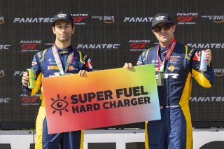 #28 BMW M4 GT3 of Varun Chocksey and Bill Auberlen, ST Racing, GT World Challenge America, Pro, SRO America, FANATEC GT World Challenge America Powered by AWS, Road America, Elkhart Lake, WI August 16 - 18 2024.
 | Fabian Lagunas / SRO           