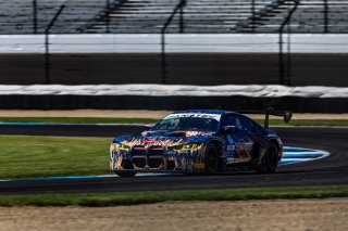 #38 BMW M4 GT3 of Samantha Tan, John Capestro-Dubets, and Neil Verhagen, ST Racing, GT World Challenge America, Pro-Am, SRO America, FANATEC GT World Challenge America Powered by AWS, INDY, Indianapolis, IN October 3 - 6 2024.
 | Fabian Lagunas/SRO