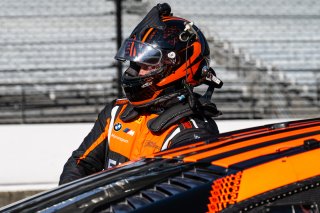 #8 BMW M4 GT3 2024 of Elias Sabo, Andy Lee, and Nick Yelloly, Flying Lizard Motorsports, GT World Challenge America, Pro-Am, FANATEC GT World Challenge America Powered by AWS, SRO America, INDY, Indianapolis, IN October 3 - 6 2024.
 | Jason Doudt/SRO