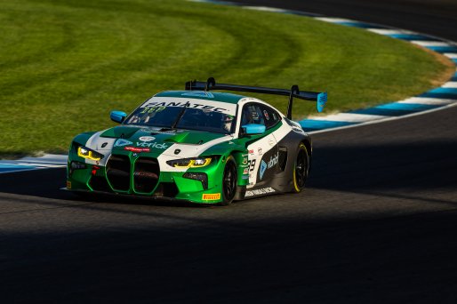#99 BMW M4 GT3 of Kenton Koch, Conor Daly, and Connor De Phillippi, Random Vandals Racing, IGTC, IGTC Pro, FANATEC GT World Challenge America Powered by AWS, SRO America, INDY, Indianapolis, IN October 3 - 6 2024.
 | Fabian Lagunas/SRO