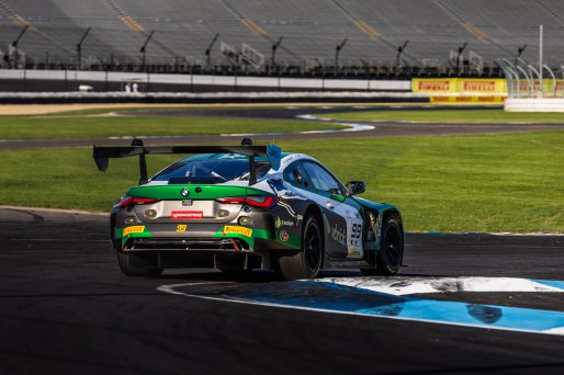 #99 BMW M4 GT3 of Kenton Koch, Conor Daly, and Connor De Phillippi, Random Vandals Racing, IGTC, IGTC Pro, FANATEC GT World Challenge America Powered by AWS, SRO America, INDY, Indianapolis, IN October 3 - 6 2024.
 | Fabian Lagunas/SRO