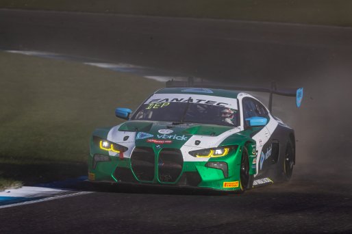 #99 BMW M4 GT3 of Kenton Koch, Conor Daly, and Connor De Phillippi, Random Vandals Racing, IGTC, IGTC Pro, FANATEC GT World Challenge America Powered by AWS, SRO America, INDY, Indianapolis, IN October 3 - 6 2024.
 | Fabian Lagunas/SRO