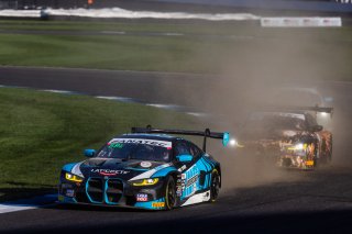 #29 BMW M4 GT3 of Justin Rothberg, Robby Foley, and Patrick Gallagher, Turner Motorsport, GT World Challenge America, Pro-Am, FANATEC GT World Challenge America Powered by AWS, INDY, Indianapolis, IN October 3 - 6 2024.
 | Fabian Lagunas/SRO