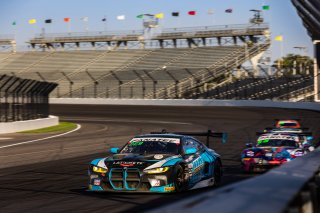 #29 BMW M4 GT3 of Justin Rothberg, Robby Foley, and Patrick Gallagher, Turner Motorsport, GT World Challenge America, Pro-Am, FANATEC GT World Challenge America Powered by AWS, INDY, Indianapolis, IN October 3 - 6 2024.
 | Fabian Lagunas/SRO