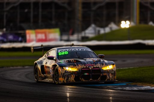 #38 BMW M4 GT3 of Samantha Tan, John Capestro-Dubets, and Neil Verhagen, ST Racing, GT World Challenge America, Pro-Am, SRO America, FANATEC GT World Challenge America Powered by AWS, INDY, Indianapolis, IN October 3 - 6 2024.
 | Fabian Lagunas/SRO