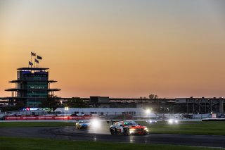 #8 BMW M4 GT3 2024 of Elias Sabo, Andy Lee, and Nick Yelloly, Flying Lizard Motorsports, GT World Challenge America, Pro-Am, FANATEC GT World Challenge America Powered by AWS, SRO America, INDY, Indianapolis, IN October 3 - 6 2024.
 | Fabian Lagunas/SRO