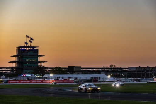 #28 BMW M4 GT3 of Varun Chocksey, Bill Auberlen, and Philipp Eng, ST Racing, GT World Challenge America, Pro, SRO America, FANATEC GT World Challenge America Powered by AWS, INDY, Indianapolis, IN October 3 - 6 2024.
 | Fabian Lagunas/SRO