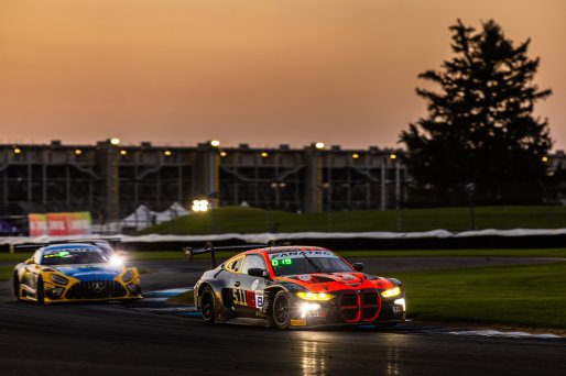 #8 BMW M4 GT3 2024 of Elias Sabo, Andy Lee, and Nick Yelloly, Flying Lizard Motorsports, GT World Challenge America, Pro-Am, FANATEC GT World Challenge America Powered by AWS, SRO America, INDY, Indianapolis, IN October 3 - 6 2024.
 | Fabian Lagunas/SRO