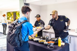 GT Paddock Club at FANATEC GT World Challenge America Powered by AWS, SRO America, INDY, Indianapolis, IN October 3 - 6 2024.
 | Fabian Lagunas/SRO