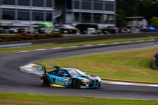 #29 BMW M4 GT3 of Justin Rothberg and Robby Foley, Turner Motorsport, GT World Challenge America, Pro-Am, FANATEC GT World Challenge America Powered by AWS, Barber Motorsports Park, Leeds, AL September 6 - 8 2024.
 | Fabian Lagunas