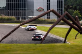 #32 Porsche 911 GT3-R of Kyle Washington and Tom Sargent, GMG Racing, GT World Challenge America, Pro-Am, FANATEC GT World Challenge America Powered by AWS, Barber Motorsports Park, Leeds, AL September 6 - 8 2024.
 | Fabian Lagunas