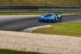 #63 Chevrolet Corvette Z06 GT3.R of Alec Udell and Tommy Milner, DXDT Racing, GT World Challenge America, Pro, SRO America, FANATEC GT World Challenge America Powered by AWS, Barber Motorsports Park, Leeds, AL September 6 - 8 2024.
 | Fabian Lagunas