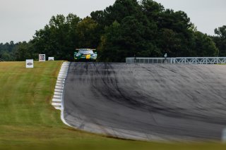 #120 Porsche 911 GT3-R of Adam Adelson and Elliott Skeer, Wright Motorsports, GT World Challenge America, Pro, FANATEC GT World Challenge America Powered by AWS, SRO America, Barber Motorsports Park, Leeds, AL September 6 - 8 2024.
 | Fabian Lagunas