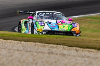 #32 Porsche 911 GT3-R of Kyle Washington and Tom Sargent, GMG Racing, GT World Challenge America, Pro-Am, FANATEC GT World Challenge America Powered by AWS, Barber Motorsports Park, Leeds, AL September 6 - 8 2024.
 | Fabian Lagunas