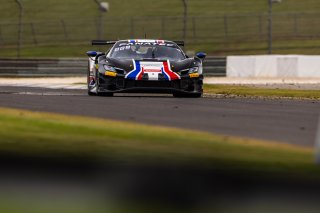 #163 Ferrari 296 GT3 of Jay Schreibman and Oswaldo Negri, AF Course, GT World Challenge America, Am, FANATEC GT World Challenge America Powered by AWS, SRO America, Barber Motorsports Park, Leeds, AL September 6 - 8 2024.
 | Fabian Lagunas