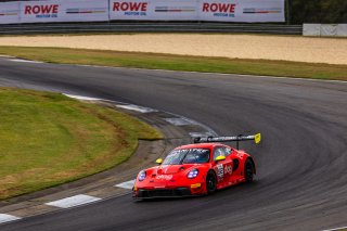 #92 Porsche 992 GT3-R of Jean-Frederic Laberge and Kyle Marcelli, MMG, GT World Challenge America, Pro-Am, FANATEC GT World Challenge America Powered by AWS, SRO America, Barber Motorsports Park, Leeds, AL September 6 - 8 2024.
 | Fabian Lagunas
