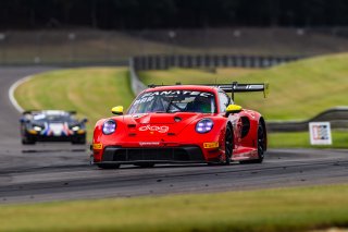 #92 Porsche 992 GT3-R of Jean-Frederic Laberge and Kyle Marcelli, MMG, GT World Challenge America, Pro-Am, FANATEC GT World Challenge America Powered by AWS, SRO America, Barber Motorsports Park, Leeds, AL September 6 - 8 2024.
 | Fabian Lagunas