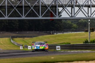 #32 Porsche 911 GT3-R of Kyle Washington and Tom Sargent, GMG Racing, GT World Challenge America, Pro-Am, FANATEC GT World Challenge America Powered by AWS, Barber Motorsports Park, Leeds, AL September 6 - 8 2024.
 | Fabian Lagunas
