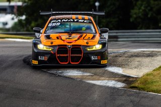 #8 BMW M4 GT3 2024 of Elias Sabo and Andy Lee, Flying Lizard Motorsports, GT World Challenge America, Pro-Am, FANATEC GT World Challenge America Powered by AWS, SRO America, Barber Motorsports Park, Leeds, AL September 6 - 8 2024.
 | Fabian Lagunas