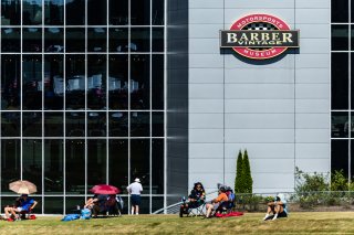 Paddock at FANATEC GT World Challenge America Powered by AWS, SRO America, Barber Motorsports Park, Leeds, AL September 6 - 8 2024.
 | Fabian Lagunas