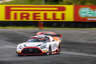 #34 Mercedes-AMG GT3 of Michai Stephens and Mikael Grenier, JMF Motorsports, Pro, GT World Challenge America Powered by AWS, SRO America, Sonoma Raceway, Sonoma, CA, March 28-30, 2025.
 | SRO Motorsports Group