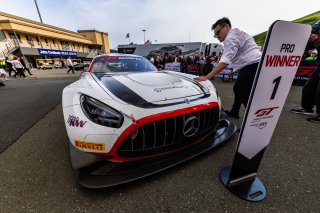 #34 Mercedes-AMG GT3 of Michai Stephens and Mikael Grenier, JMF Motorsports, Pro, GT World Challenge America Powered by AWS, SRO America, Sonoma Raceway, Sonoma, CA, March 28-30, 2025.
 | Fabian Lagunas | www.lagunasphotography.com | For SRO Motorsports Group 2025