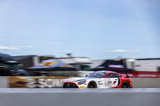 #34 Mercedes-AMG GT3 of Michai Stephens and Mikael Grenier, JMF Motorsports, Pro, GT World Challenge America Powered by AWS, SRO America, Sonoma Raceway, Sonoma, CA, March 28-30, 2025.
 | Fabian Lagunas | www.lagunasphotography.com | For SRO Motorsports Group 2025