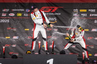 #34 Mercedes-AMG GT3 of Michai Stephens and Mikael Grenier, JMF Motorsports, Pro, GT World Challenge America Powered by AWS, SRO America, Sonoma Raceway, Sonoma, CA, March 28-30, 2025.
 | Fabian Lagunas | www.lagunasphotography.com | For SRO Motorsports Group 2025