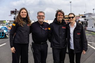 Grid walk at GT World Challenge America Powered by AWS, SRO America, Sonoma Raceway, Sonoma, CA, March 28-30, 2025. Stephane Ratal, Greg Gill, Robbie, Montinola, Natasha Masterson, SRO
 | Fabian Lagunas | www.lagunasphotography.com | For SRO Motorsports Group 2025