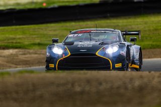 #24 Aston Martin Vantage AMR GT3 EVO of Gray Newell and Darren Turner, Heart of Racing Team, Pro-Am, GT World Challenge America Powered by AWS, SRO America, Sonoma Raceway, Sonoma, CA, March 28-30, 2025.
 | Fabian Lagunas