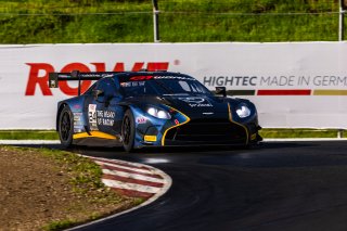 #24 Aston Martin Vantage AMR GT3 EVO of Gray Newell and Darren Turner, Heart of Racing Team, Pro-Am, GT World Challenge America Powered by AWS, SRO America, Sonoma Raceway, Sonoma, CA, March 28-30, 2025.
 | Fabian Lagunas