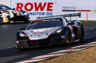 #50 Chevrolet Corvette Z06 GT3.R of Ross Chouest and Aaron Pooled, Chouest Povoledo Racing, Pro-Am, GT World Challenge America Powered by AWS, SRO America, Sonoma Raceway, Sonoma, CA, March 28-30, 2025.
 | Fabian Lagunas