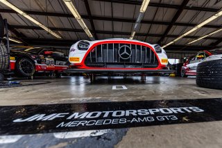 #34 Mercedes-AMG GT3 of Michai Stephens and Mikael Grenier, JMF Motorsports, Pro, GT World Challenge America Powered by AWS, SRO America, Sonoma Raceway, Sonoma, CA, March 28-30, 2025.
 | Fabian Lagunas