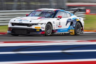 #6 Ford Mustang GT3 of Scott Dollahite and Anthony Lazzaro, Dollahite Racing, Pro-Am, GT World Challenge America Powered by AWS, SRO America, Circuit of the Americas, Austin, TX, April 25-27, 2025.
 | Fabian Lagunas | www.lagunasphotography.com | For SRO Motorsports Group 2025