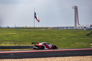 #18 Porsche 992 GT3 R of Alex Sedgwick and Jan Heylen, RS1, Pro, GT World Challenge America Powered by AWS, SRO America, Circuit of the Americas, Austin, TX, April 25-27, 2025.
 | Fabian Lagunas | www.lagunasphotography.com | For SRO Motorsports Group 2025