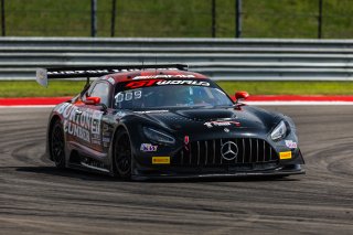 #91 Mercedes-AMG GT3 of Jeff Burton and Philip Ellis, Regulator Racing, Pro-Am, GT World Challenge America Powered by AWS, SRO America, Circuit of the Americas, Austin, TX, April 25-27, 2025.
 | Fabian Lagunas | www.lagunasphotography.com | For SRO Motorsports Group 2025
