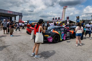 Paddock at GT World Challenge America Powered by AWS, SRO America, Circuit of the Americas, Austin, TX, April 25-27, 2025.
 | Fabian Lagunas | www.lagunasphotography.com | For SRO Motorsports Group 2025