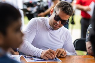 Autograph session at GT World Challenge America Powered by AWS, SRO America, Circuit of the Americas, Austin, TX, April 25-27, 2025.
 | Fabian Lagunas | www.lagunasphotography.com | For SRO Motorsports Group 2025