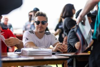 Autograph session at GT World Challenge America Powered by AWS, SRO America, Circuit of the Americas, Austin, TX, April 25-27, 2025.
 | Fabian Lagunas | www.lagunasphotography.com | For SRO Motorsports Group 2025
