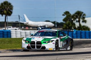 #51 BMW M4 GT3 EVO of Varun Choksey and Bill Auberlen, Random Vandals Racing, Pro, GT World Challenge America Powered by AWS, SRO America, Sebring International Raceway, Sebring, FL, May 15-18, 2025.
 | Fabian Lagunas | www.lagunasphotography.com | For SRO Motorsports Group 2025