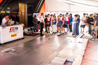 Paddock at GT World Challenge America Powered by AWS, SRO America, Sebring International Raceway, Sebring, FL, May 15-18, 2025.
 | Fabian Lagunas | www.lagunasphotography.com | For SRO Motorsports Group 2025