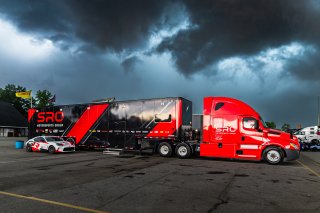 Paddock at GT World Challenge America Powered by AWS, SRO America, Virginia International Raceway, Alton, VA, July 18-20, 2025.
 | Fabian Lagunas | www.lagunasphotography.com | For SRO Motorsports Group 2025