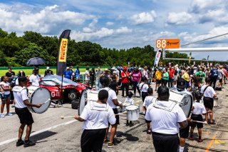Grid walk at GT World Challenge America Powered by AWS, SRO America, Virginia International Raceway, Alton, VA, July 18-20, 2025
 | Fabian Lagunas | www.lagunasphotography.com | For SRO Motorsports Group 2025