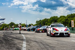 Grid walk at GT World Challenge America Powered by AWS, SRO America, Virginia International Raceway, Alton, VA, July 18-20, 2025 Safetycar
 | Fabian Lagunas | www.lagunasphotography.com | For SRO Motorsports Group 2025