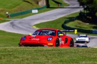 #92 Porsche 992 GT3 R of Jean-Frederic Laberge and Kyle Marcelli, LAB Motorsport by GT Racing, Pro-Am, GT World Challenge America Powered by AWS, SRO America, Virginia International Raceway, Alton, VA, July 18-20, 2025.
 | Fabian Lagunas | www.lagunasphotography.com | For SRO Motorsports Group 2025