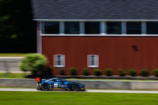 #24 Aston Martin Vantage AMR GT3 EVO of Gray Newell and Darren Turner, Heart of Racing Team, Pro-Am, GT World Challenge America Powered by AWS, SRO America, Virginia International Raceway, Alton, VA, July 18-20, 2025.
 | Fabian Lagunas | www.lagunasphotography.com | For SRO Motorsports Group 2025