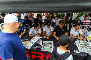 Autograph session at GT World Challenge America Powered by AWS, SRO America, Road America, Elkhart Lake, WI, Aug 15 - 17, 2025
 | Fabian Lagunas | www.lagunasphotography.com | For SRO Motorsports Group 2025